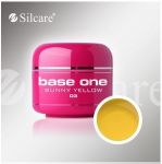 03 Sunny Yellow base one żel kolorowy gel kolor SILCARE 5 g